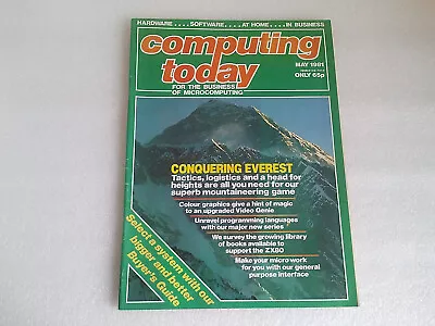 Vintage Computing Today Magazine May 1981 - Video Genie Sinclair ZX81 ZX80 Atom • £17.50