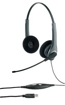 Jabra Gn2000 Usb Stereo Corded Headset 20001-091 • £20