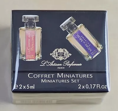 L'ARTISAN PARFUMEUR *MURE&MUSC *CHASSE AUX PAPILLONS* 2x5 Ml/each MINIATURES SET • $49.95