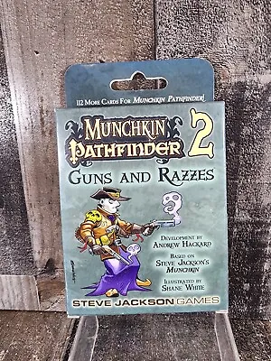 MUNCHKIN PATHFINDER 2: GUNS AND RAZZES - Steve Jackson Games - Expansion • $9.99