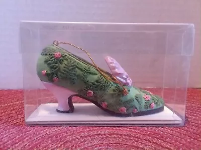 Metropolitan Museum Of Art Evening Shoe Pump High Heel Ornament Orig Box  • $35.05
