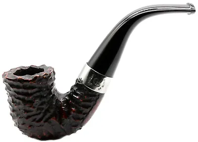 Peterson Donegal Rocky Rustic Finish Medium Bent Calabash Briar Pipe (05) • £78.99