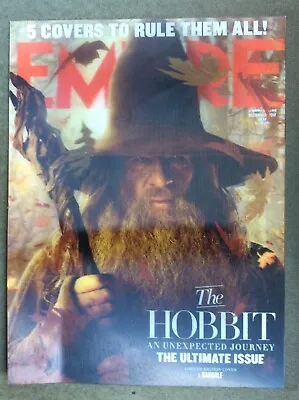 Empire Magazine The Hobbit 3D Lenticular Cover December 2012 2 Gandalf Issue 282 • £4