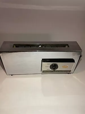 Vintage Sunbeam Thinline Self Lowering Toaster AT-F Touch N Toast MCM Works • $72.99