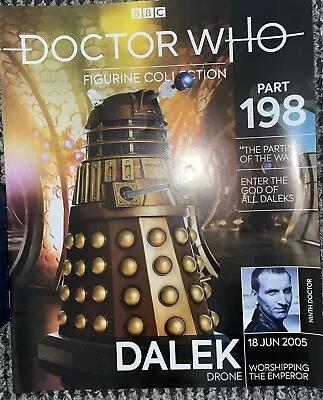 Doctor Who Eaglemoss Part 198 Dalek Drone  New Condition In Box With Magazine. • £9.99