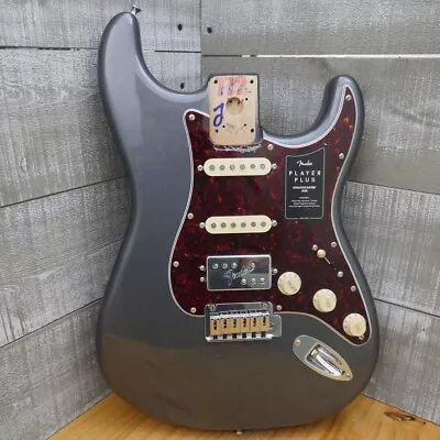 Fender FSR Player Plus HSS Stratocaster Body In CHarcoal Frost Metallic (59803) • $356