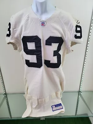 2005 TOMMY KELLY Oakland Raiders Game Used Worn NFL Football Jersey TEAM COA • $499.99