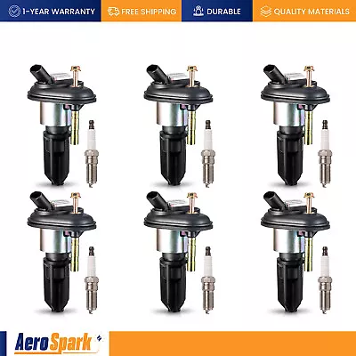 6PC Ignition Coil & 6 Platinum Spark Plug For Chevy Trailblazer GMC Canyon Buick • $82.59