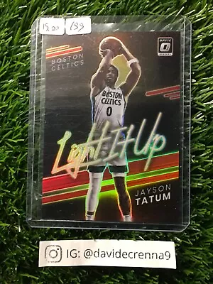 2021-22 Jayson Tatum Panini Donruss Optic #9 RED - 19/99 • £15.40