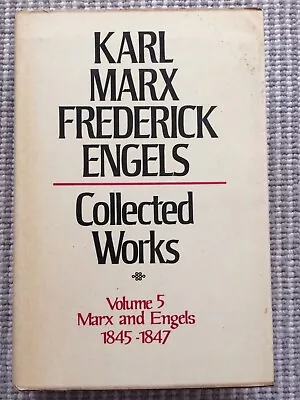 KARL MARX FREDERICK ENGELS Collected Works  Volume 5. 1976 Hardback With DJ. • £15