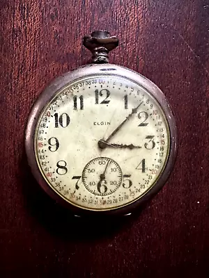 Elgin Pocket Watch Antique/vintage • $35