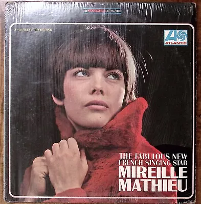 Mireille Mathieu The Fabulous New French Singing Star Atlantic Vinyl Lp 193-81 • $7.49