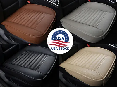 1*Car Front Full Surround Seat Cover Breathable PU Leather Pad Mat Chair Cushion • $12.60