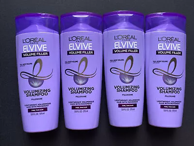 4* Loreal Elvive Volume Filler Thickening/Volumizing Shampoo • $22.99