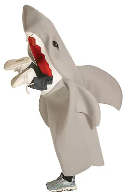 Child Lil Man Eating Shark Fun Halloween Costume Dress Gc9136 • $60.16