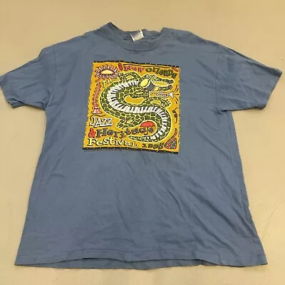 Vtg 1995 New Orleans Jazz Fest T-Shirt Adult Xl Single Stitched • $34.99