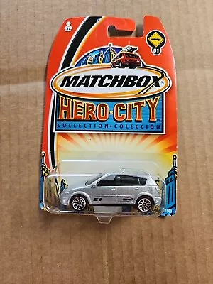 Matchbox Hero City Pontiac Vibe Gt #51 Rare Card A • $34