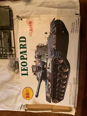 Vintage Model Tank Motorized Leopard • $30