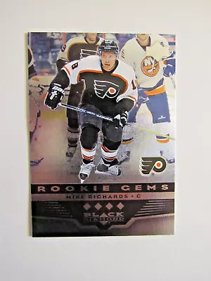 2005-06 Black Diamond #199 Mike Richards RC Philadelphia Flyers • $2.79