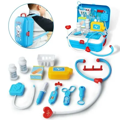Kids Doctor Set Nurse Dentist NHS Health Kit Dress Up Costumes Pretend Play Toy • £14.99