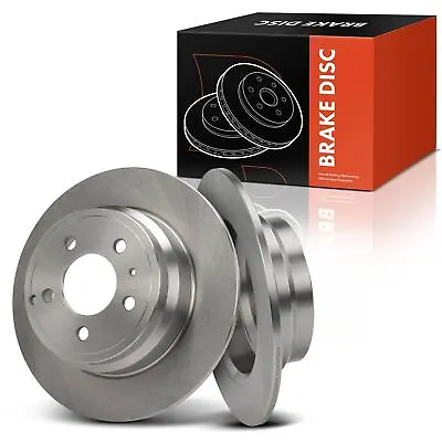 Rear Left & Right Disc Brake Rotors For Volvo C70 1998-2004 S70 V70 850 94-97 • $61.99