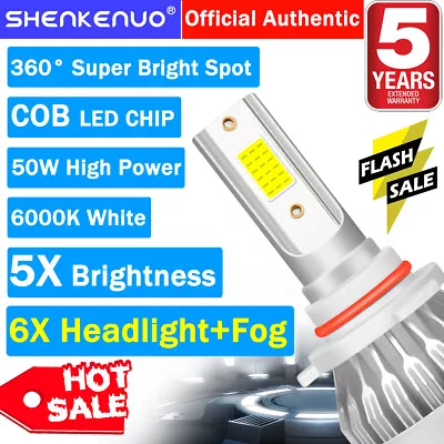 For Mazda 6 2014-2017 CX-9 2013-2015 -6x LED Headlight Fog Light Combo Bulbs Kit • $32.17