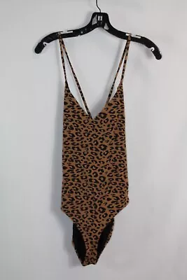 Mara Hoffman Emma Leopard One Piece Bathing Suit #M $290 • $119.99