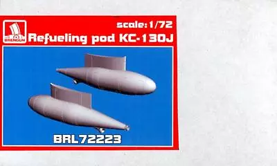 Brengun Models 1/72 LOCKHEED KC-130J HERCULES REFUELING POD Resin Set • $19.99