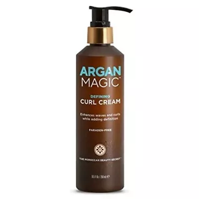 ARGAN MAGIC Defining Curl Cream-Enhances Waves And Curls While Adding Definition • $15.95