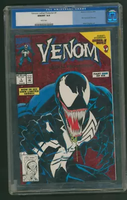 Venom: Lethal Protector #1 CGC 9.8 (Marvel 1993) • $99