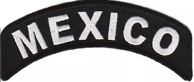 Mexico Rocker Patch Small Embroidered Motorcycle New Biker Vest Patch • $9.31