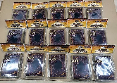 750 Sleeves Konami YUGIOH Back - Official Duelist Card Deck Protectors Yu-Gi-Oh! • $136.26