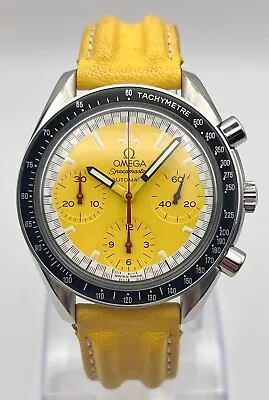 Omega Speedmaster  Schumacher  Chronograph Yellow - 39mm - 3510.12 • $2800