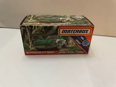 Matchbox Power Grabs - '85 Porsche 911 Rally - SEALED In Box • $4