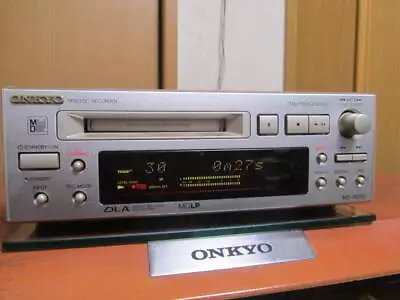 ONKYO MD-105TX Mini Disc Recorder High Speed Audio Working Tested • $113.59