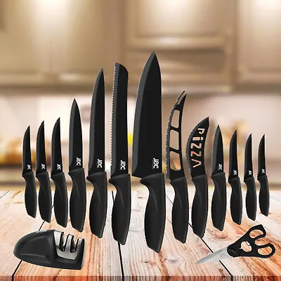 Knives Set Serrated Stainless Steel Steak Kitchen Chef Cutlery Sharp Knifes  • $14.98
