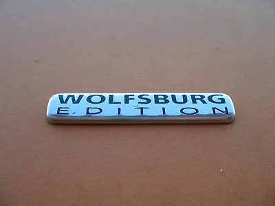 Vw Jetta Wolfsburg Edition Rear Side Emblem Logo Badge Symbol Used Oem A21310 • $12.35