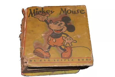 Mickey Mouse (Big Little Book) 1933 Rare • $49.99