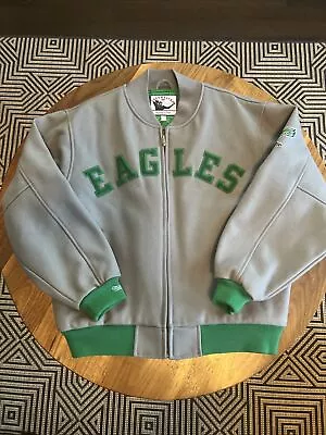 Mitchell & Ness Philadelphia Eagles Wool Jacket New Size XL 2005 Dead Stock! • $600