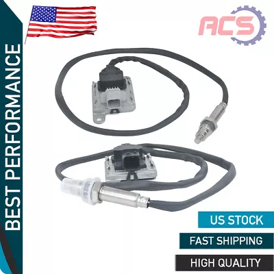 Pair Nox Sensors For Cummins Diesel Engine 2872944 2872946 Inlet & Outlet • $203.98