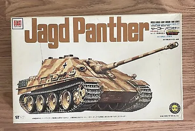 Otaki Jagdpanther German Army Medium Tank 1/48 Motorized Model Kit Japan NOS • $59.99