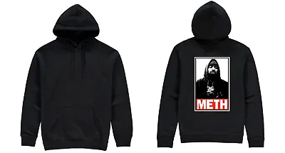 £27.99 • Buy Method Man 'Meth' Wu-Tang Clan Hip Hop Hoody Navy