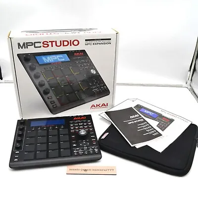 AKAI Professional MPC Studio MIDI Interface - Black In Soft Case W/ Manuals Used • $240.91