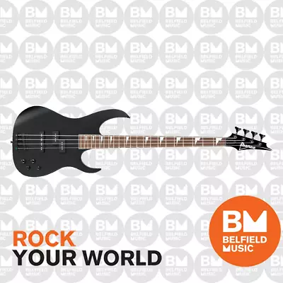 Ibanez RGB300 Bass Guitar Flat Black - SRGB300BKF - Brand New - Belfield Music • $679