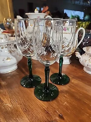 Vintage Lenox Crystal Stemware Barware Wine Glass Dual Swag Pattern • $8