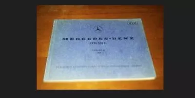 1966 Mercedes Benz 230SL 113 Chassis Parts Catalog Manual • $384.30