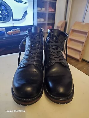 Red Wing Beckman Boots Black Color Size 9 • $0.01