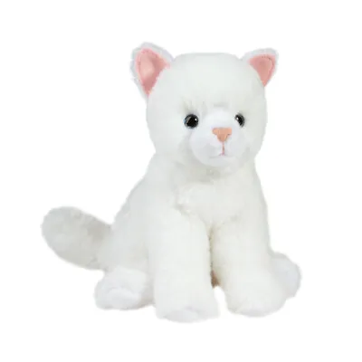 Mini WINNIE The Plush Soft WHITE CAT Stuffed Animal - Douglas Cuddle Toys #4491 • $14.95