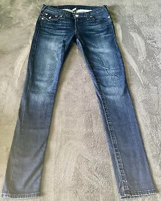 True Religion Jeans Womens With Flap Pockets Low Rise Size 29 Lightly Worn • $22