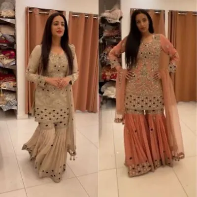 £46.79 • Buy Party Wear Dress Salwar Kameez Wedding Designer Bollywood Indian New Pakistani